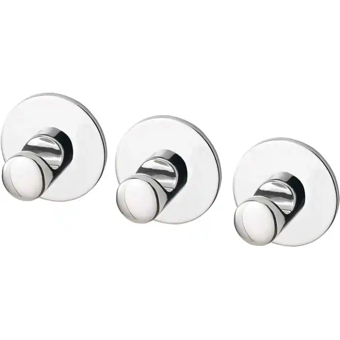 IKEA SKOGHALL elbise askısı krom kaplama 3lü set