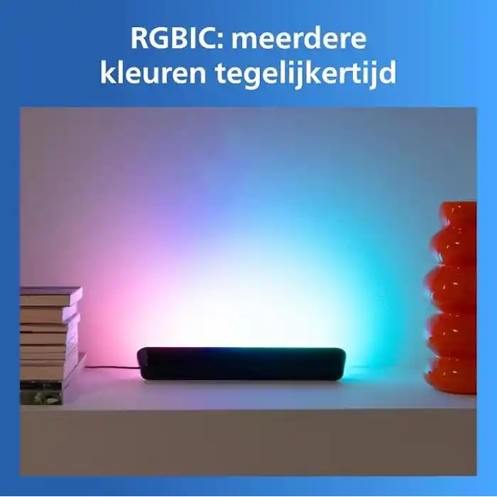 Philips Smart Lighting RGBIC Işık Barı 30 cm - Google Home, Alexa, HomeKit ve Matter uyumlu