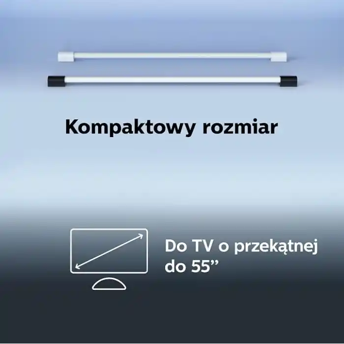 Philips Hue Play Gradient Light Tube Renklı Akıllı Led Aydınlatma, Siyah, 75 cm - 25.000 Saat Ampul Kullanım Ömrü