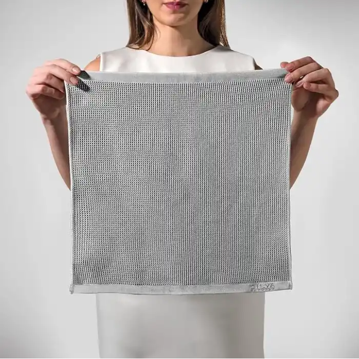Silva Premium Mikrofiber Banyo Bezi 40 x 40 cm - Tüy ve İz Bırakmaz, Suyu Hızla Emer, Fayans, Ayna, Cam ve Duşakabin İçin, Yumuşak ve Uzun Ömürlü, Gri