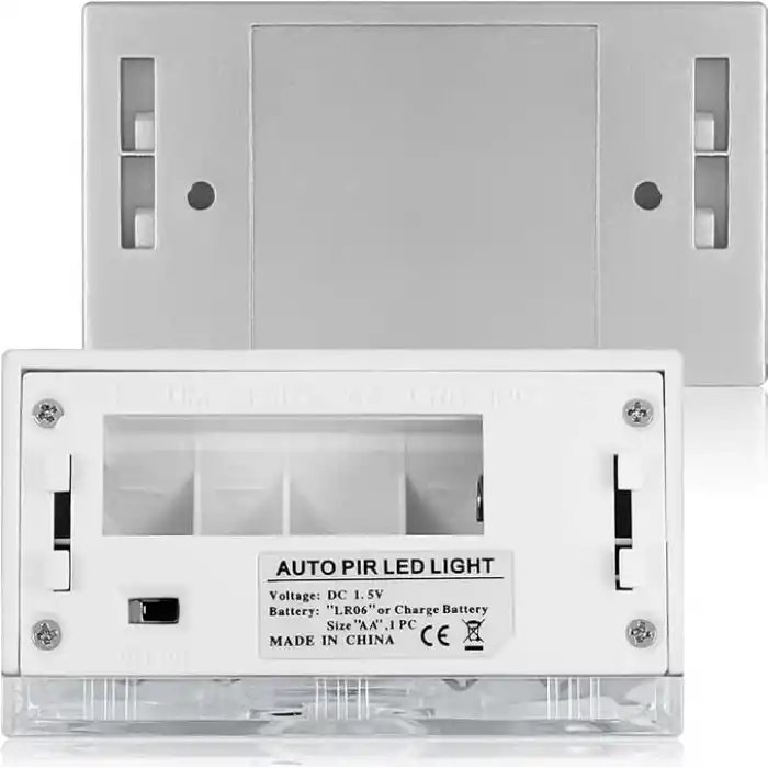 Hareket Sensörlü 4 LEDli Pratik Aydınlatma, Pilli,