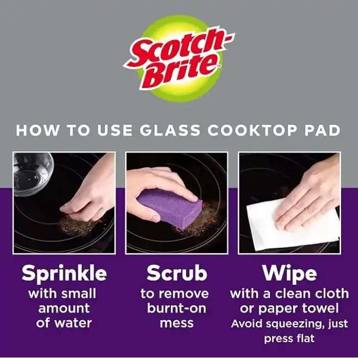 Scotch-Brite Cam Ocak Temizlik Pedi