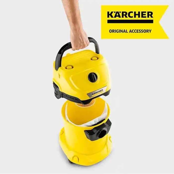 Karcher, Wd 2 Plus/3 4St Keçe Filtre Torbası, 2.863-314.0, Beyaz