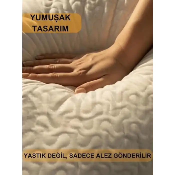 BEYLİNİ 2li Yastık Alezi Sıvı Geçirmez Kapitone Fermuarlı Yıkanabilir Antialerjik Yastık Koruyucu 50x70 CM