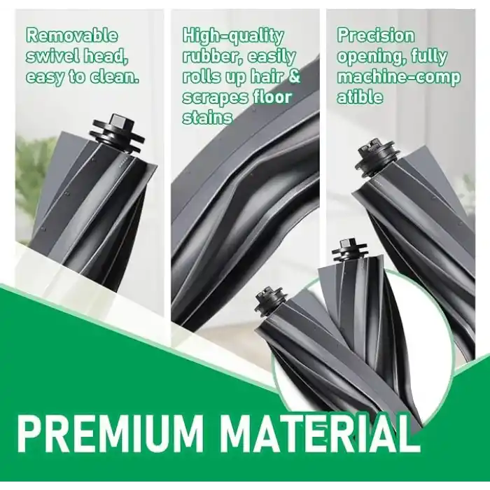 Dreame L10s Ultra/L10 Ultra için 24 parçalı yedek parça seti. L10s Pro Ultra Heat için uygun değildir; elektrikli süpürge aksesuar seti, 2 ana fırça, 4 HEPA filtre, 6 silme pedi, 6 toz torbası