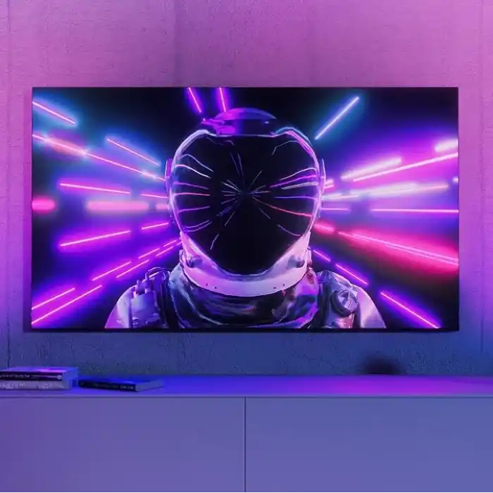 Philips Hue Flare 2li Paket Akıllı Duvar Aydınlatma - Beyaz - Renkli ışık, ColorCast teknolojisi, Bluetooth uyumlu, Alexa, Apple Home ve Google Assistant ile sesli kontrol