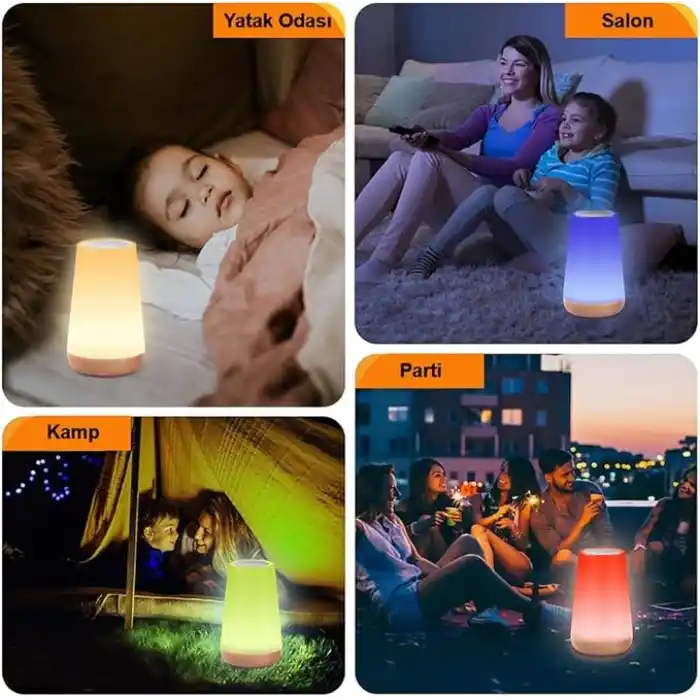 Greentech Masaüstü Şarjlı LED Aydınlatma Gece Lambası/GT-CL11
