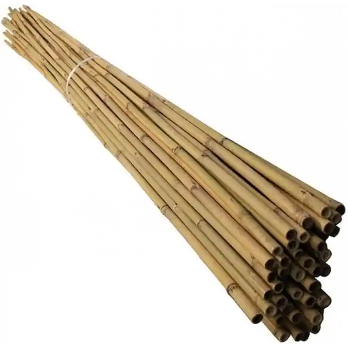 120 Cm Doğal Bambu Bitki Destek Çubuğu 10 Adet 5-10 mm