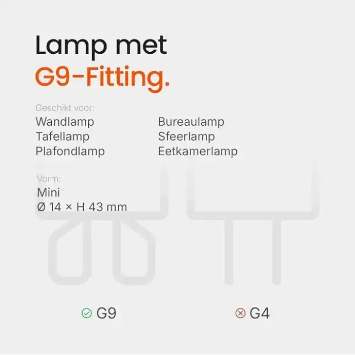 Osram 40w 230v G9 66740 Halopin Fırın Anma Halojen Lamba
