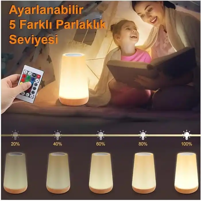 Greentech Masaüstü Şarjlı LED Aydınlatma Gece Lambası/GT-CL11