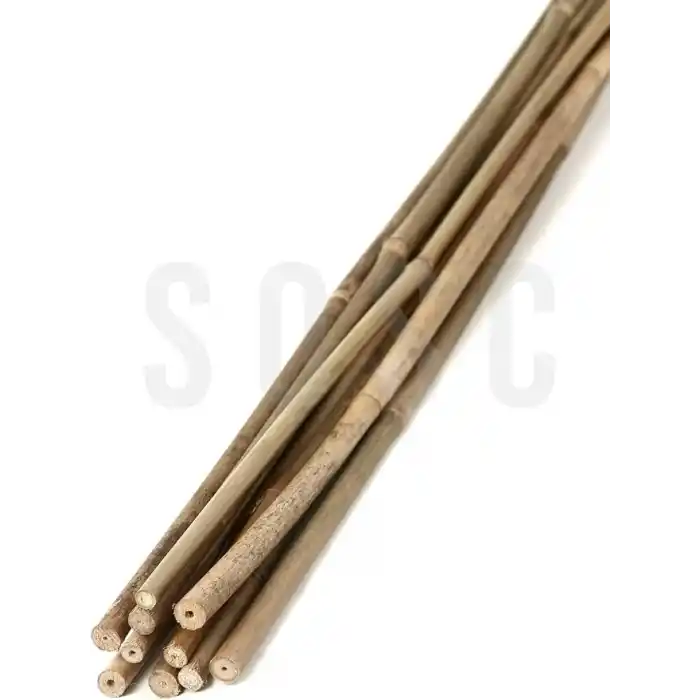 120 Cm Doğal Bambu Bitki Destek Çubuğu 10 Adet 5-10 mm