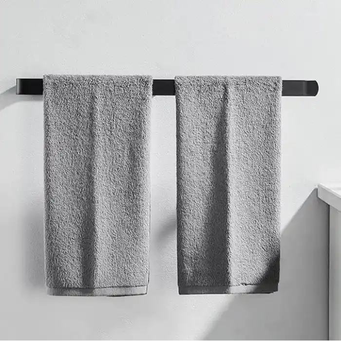 Orret Home Siyah Yapışkanlı Solo Peçetelik ve Havluluk – Paslanmaz Metal Lüks Tasarım Kağıt Havlu Askısı, Delmeden Montajlı Mutfak ve Banyo Peçete Tutucu