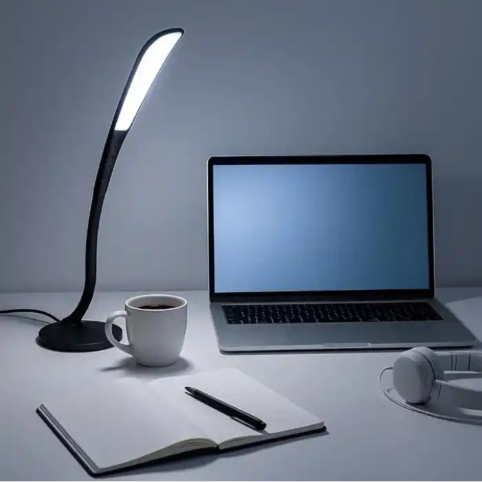 USB LED Masa Lambası – 14 Ledli, 3 Kademeli Dokunmatik Işık, Esnek Boyunlu Kitap Okuma & Çalışma Lambası