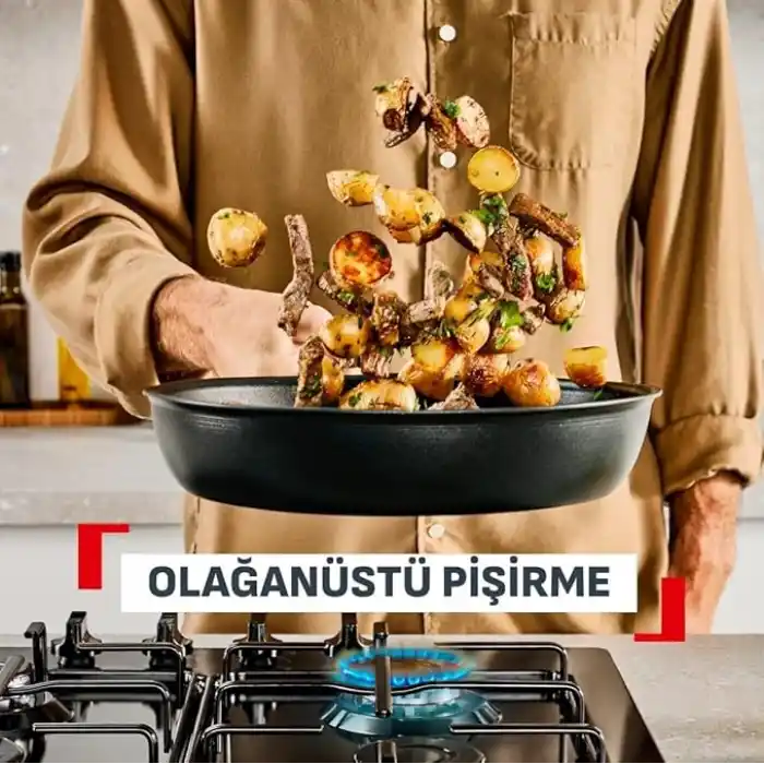 Tefal Explore Fusion Core 9X 2li tava Seti - 24/28 Cm