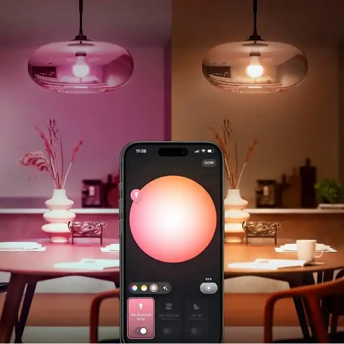 Philips Hue Essential 2li E27 Ampul Başlangıç Seti 806 Lumen - 15.000 Saat Ampul Kullanım Ömrü