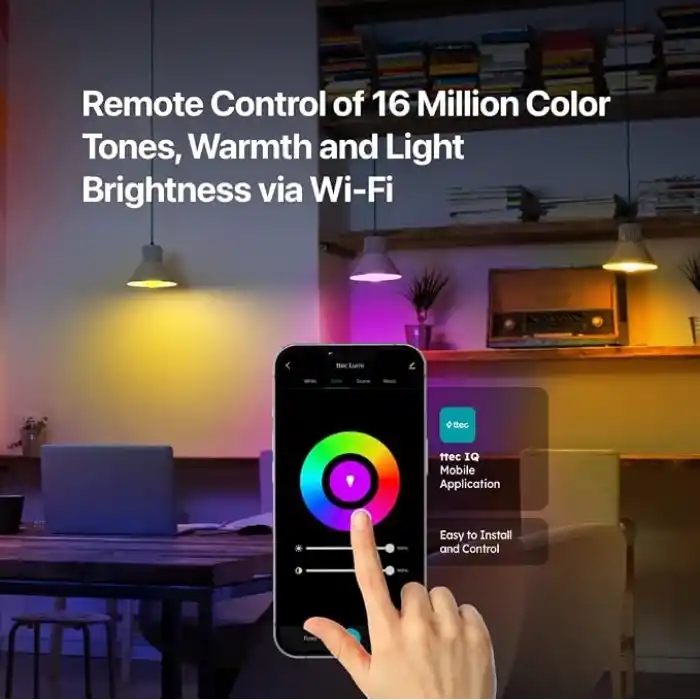TTEC, FIG. Lumi Çok Renkli LED Wi-Fi Akıllı Ampul
