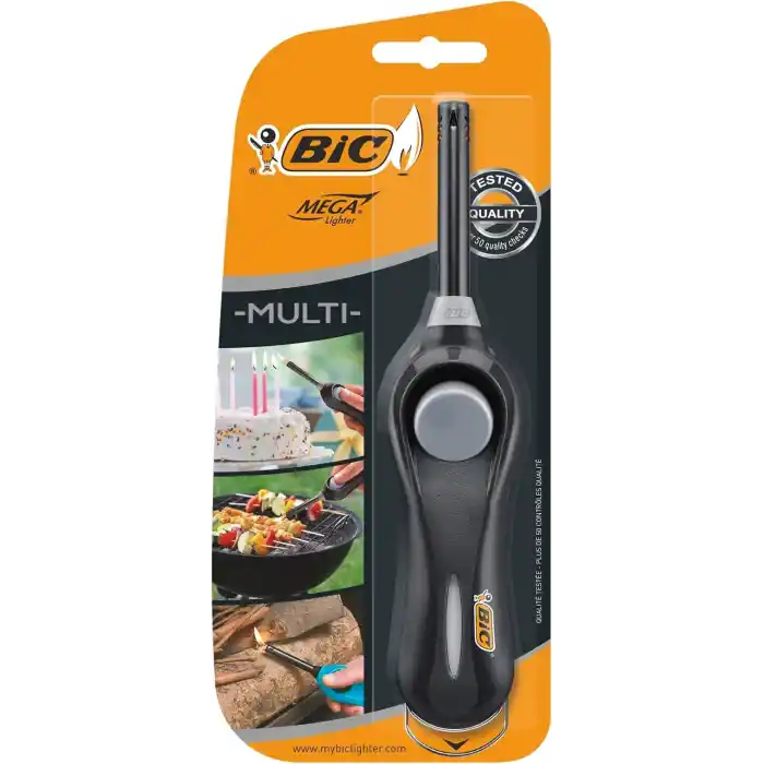 BIC Megalighter Multifunktionsfeuerzeug U140/862261 24,7 X 23,5 x 12 cm