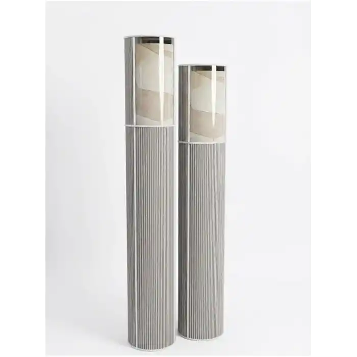Pencereli Halı Hurcu Gri Çizgili – Fermuarlı Toz Geçirmez Organizer Hurç, Büyük Kapasiteli Saklama Torbası (1 Adet) (6m² 38x210 Cm)
