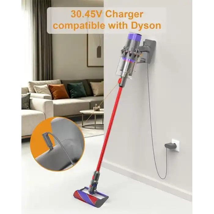 Dyson V10 V11 V12 V15 SV12 SV14 SV15 SV16 SV20 SV22 Cyclone Absolute Animal Motorhead Akülü Elektrikli Süpürge için 30,45V Dyson şarj kablosu güç kaynağı Şarj Cihazı Elektrikli Süpürge Adaptörü