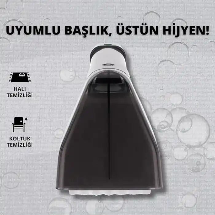 Kiwi KCC 4320 Koltuk ve Halı Yıkama Makinesi ile Uyumlu Koltuk Yıkama Başlığı