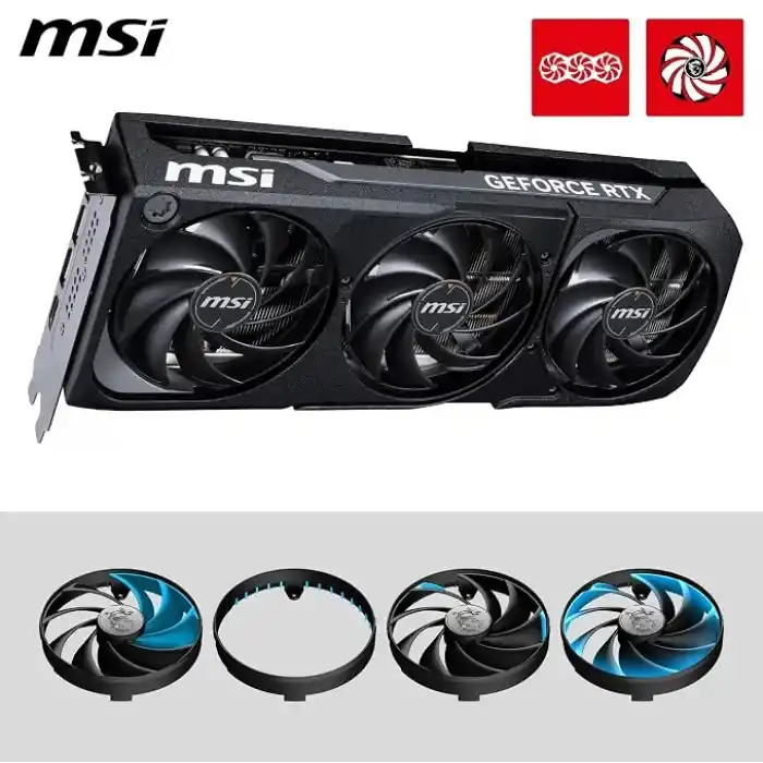 MSI VGA GEFORCE RTX 5070 TI 16G SHADOW 3X OC RTX5070TI 16GB GDRR7 256 B DX12 PCIE 5.0 X16 (3XDP 1XHDMI)