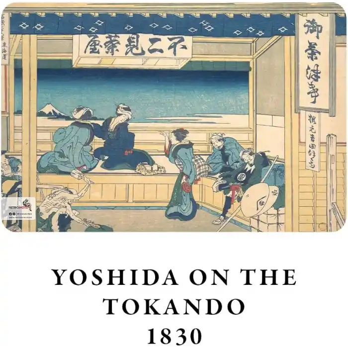 Retronote Hokusai 4lü Defter Seti 2, Mount Fuji Series Iı, Çizgisiz, 64 Sayfa, 14x21cm