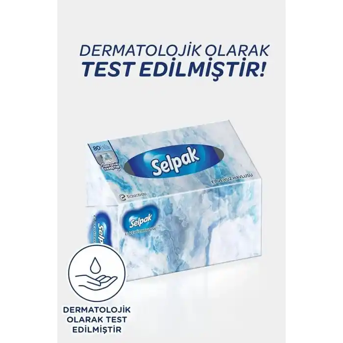 Selpak El ve Yüz Havlusu, 5li 400 Yaprak, Kutulu