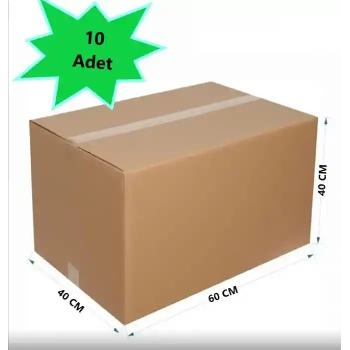 60X40X40 1.kalite (5ADET) Çift Oluklu Eşya Taşıma Kolisi, Karton Koli, Çeyiz Kolisi,taşınma Kolisi