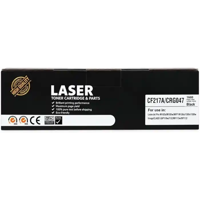 HP Uyumlu 17A CF217A Muadil Laserjet Pro MFP M130fw M130fn M130a M130nw M102w M102a için Çipli Toner