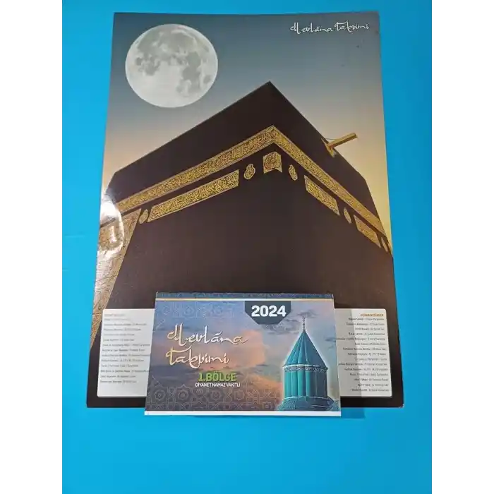 2024 DUVAR TAKVİMİ 1.BÖLGE MEVLANA TAKVİM