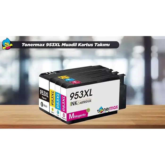 Hp Uyumlu Tonermax 953XL Muadil Kartuş Takımı