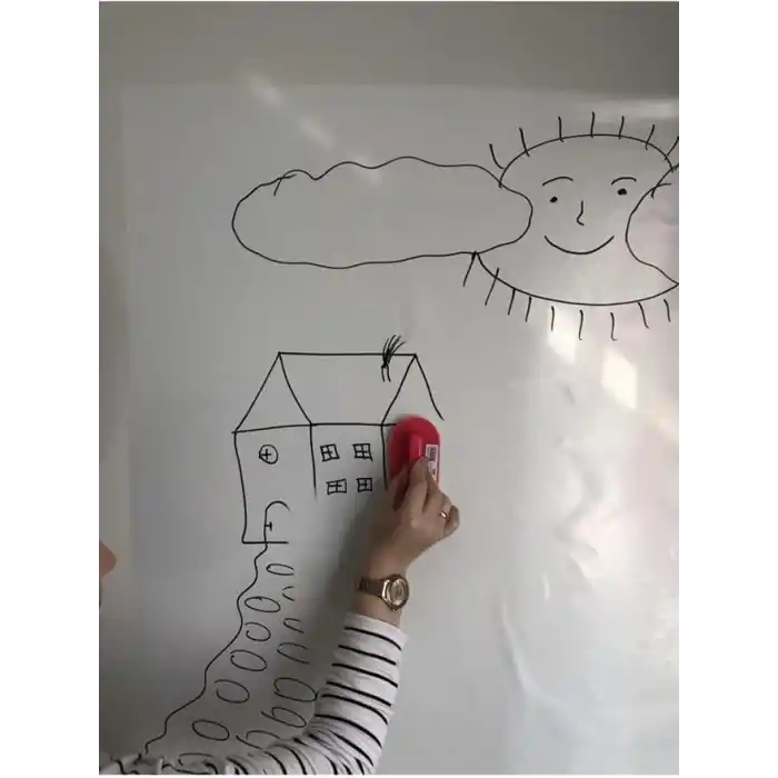 2 Tane Beyaz Akıllı Kağıt Tahta 120x150 Cm Yazı Tahtası Kalem Hediyeli Duvara,cama,tahtaya Uygulanır Beyaz