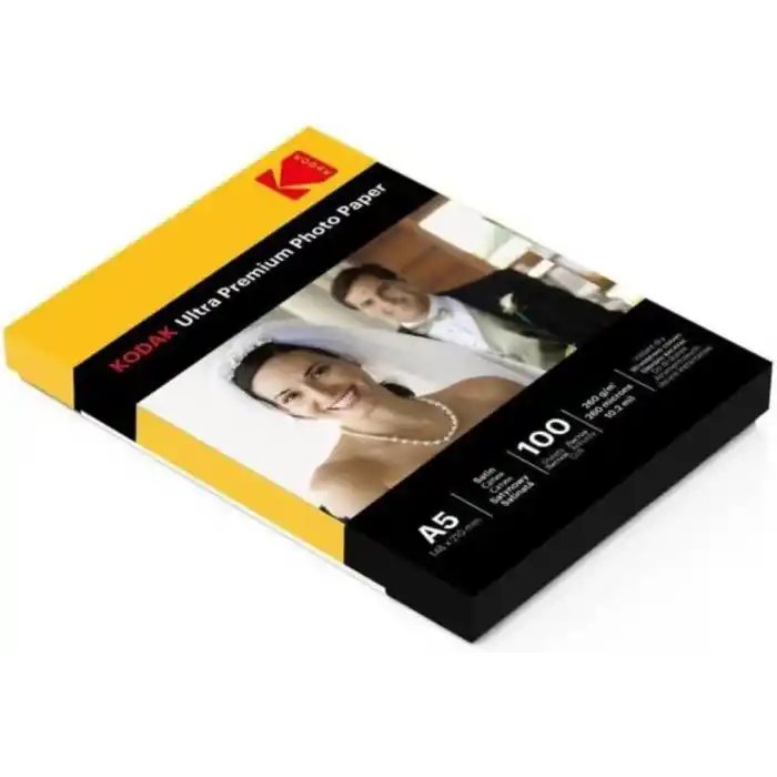 Kodak 15X21 A5 Fotoğraf Kağıdı Inkjet 260Gr 100 Lük Mat