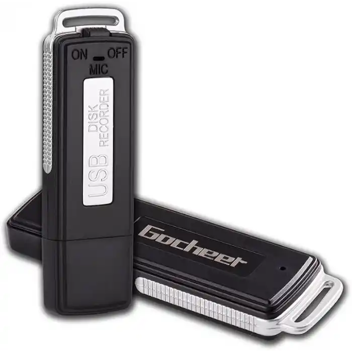 Gocheer dijital ses 8 GB Profesyonel şarj edilebilir USB etkinleştirmek için Sprachaufzeichnungsgeraet Flash Drive kullanışlı Diktator Recorder mini taşınabilir kayıt kalem Alet