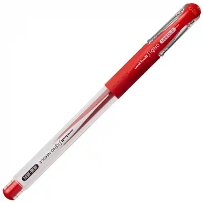 uni-ball Signo Needle 0.38 İğne Uçlu Jel Kalem, Kırmızı