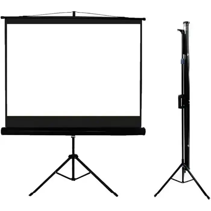 Codegen TX-20 200X200cm Tripod Ayaklı Taşınabilir Projeksiyon perdesi, Siyah
