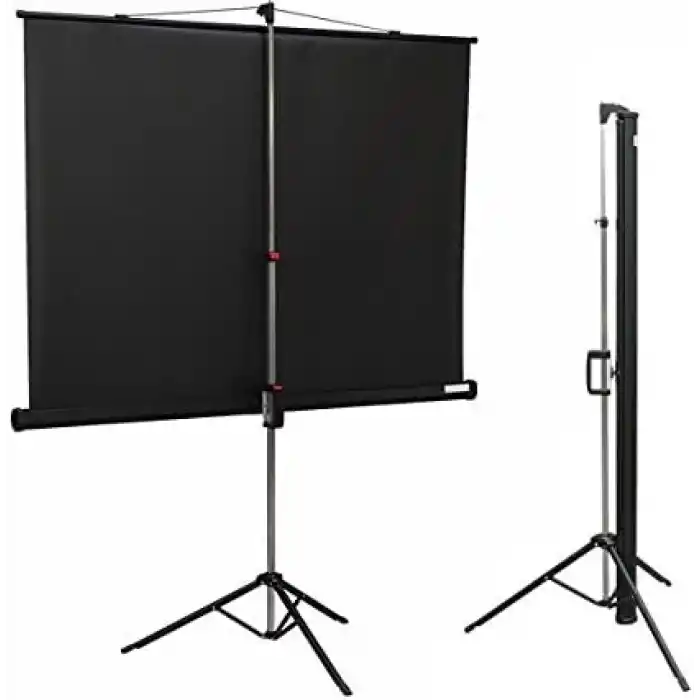 Codegen TX-20 200X200cm Tripod Ayaklı Taşınabilir Projeksiyon perdesi, Siyah