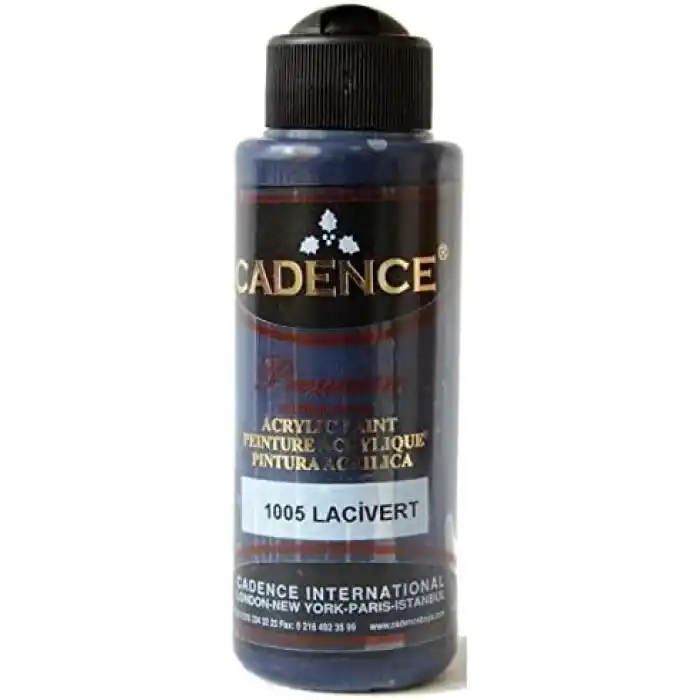 Cadence PREMIUM AKRİLİK BOYA 1005 LACİVERT 120ML