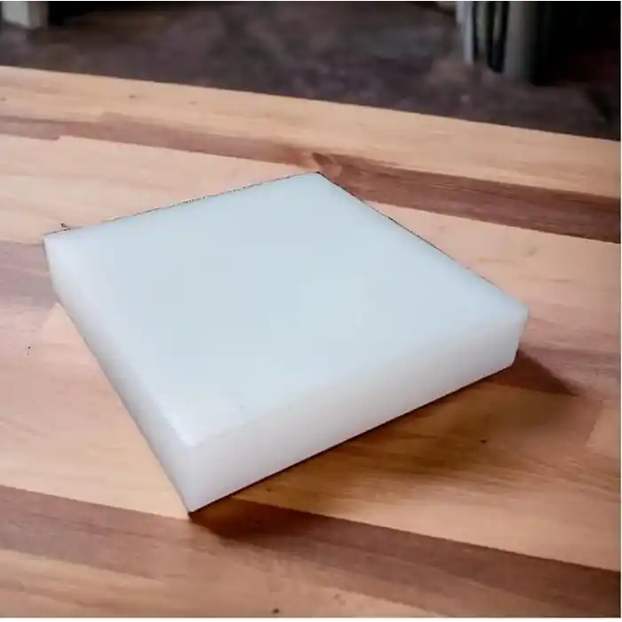 Kesim Takozu Pres Takozu 2x10x10 Beyaz 1 Adet Deri El Aleti, Deri zımbalama matı, kauçuk tahta, sessiz kauçuk altlık