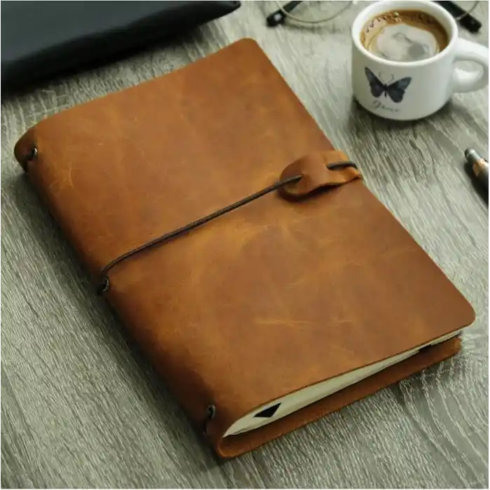 Modica Hakiki Deri Ajanda, Kitap, Defter Kılıfı Salton, Taba