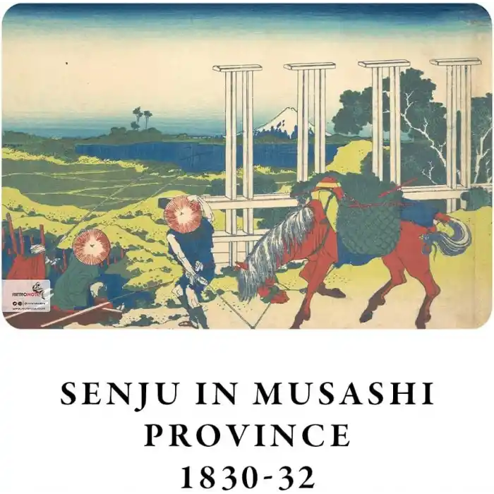 Retronote Hokusai 4lü Defter Seti 4, Mount Fuji Series Iv, Çizgisiz, 64 Sayfa, 14x21cm