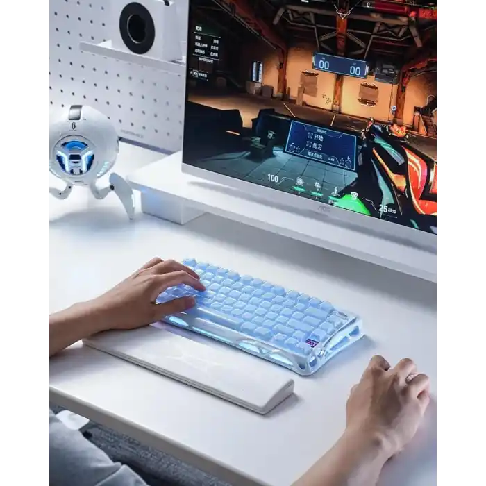 GravaStar Klavye Bilek Desteği Pedi (Beyaz)