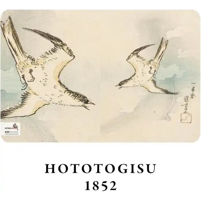 Retronote Animals Series - A5, Kuniyoshi Utagawa 4lü Defter Seti II, Çizgisiz, Toplam 256 Sayfa, Her biri 64 Sayfa, Tel Dikiş, Esnek Kapak, Oval Kenar, Tuval Doku, 60 gram, Sarı Krem Renk