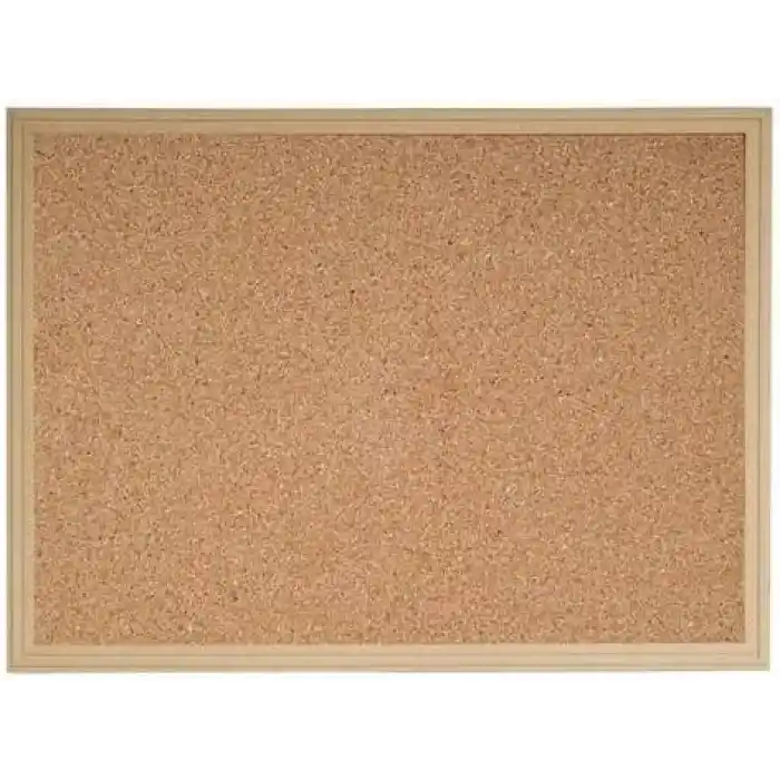 Büyük Boy Mantar Pano 60adet Raptiye Hediye 90x60cm Duvara Montaj