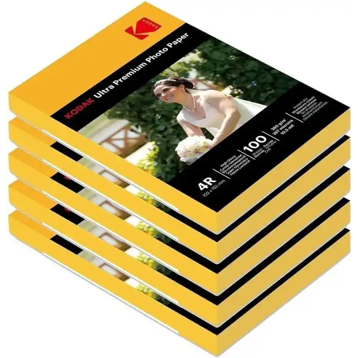 Kodak 10X15 5Li Parlak Fotoğraf Kağıdı 260Gr- 500 Adet