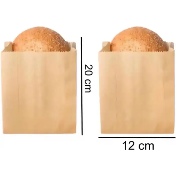 Gizpak 100 Adet 12X20Cm Ince Kese Kağıdı Hediyelik (M2/ 40-45Gr)