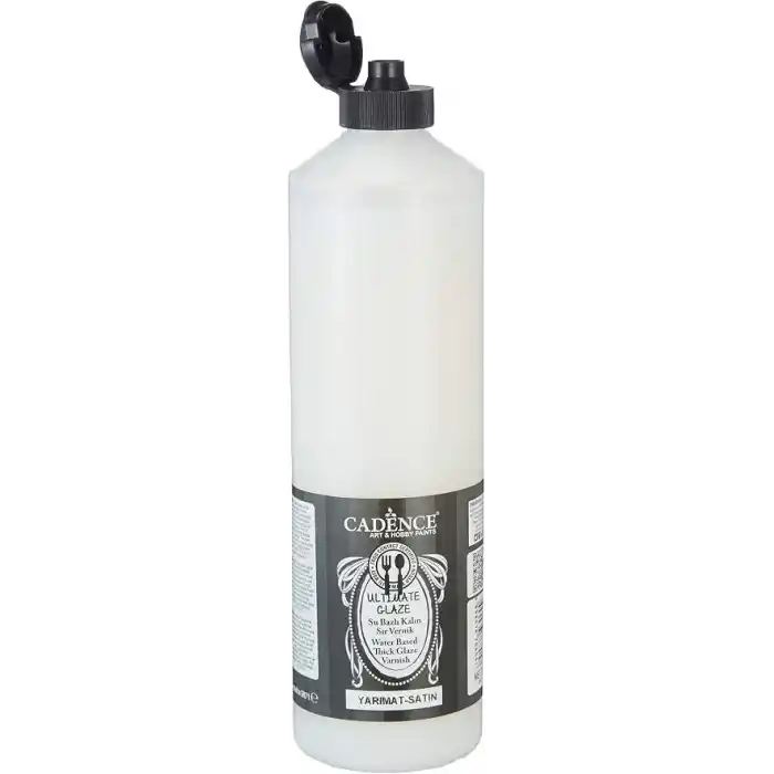 Cadence Ultimate Glaze Kalın Sır Vernik 750Ml (Yarımat) Ug750Ym