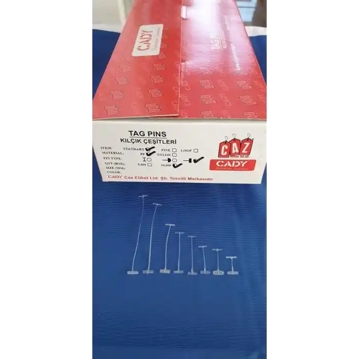 Etiket Tabanca Kılçığı 50mm Standart (10.000 adet)