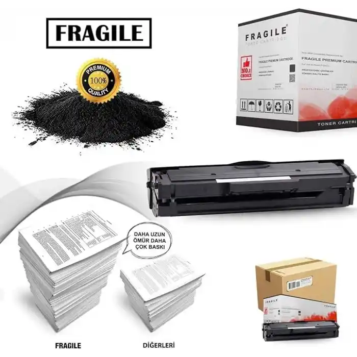 Fragile Xerox 3020 Çipli Muadil Toner /106R02773/Phaser 3020/Wor