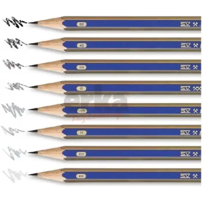 Faber Castell Faber-Castell Goldfaber 1221 Dereceli Kurşunkalem 2B 12Li Kutu (5165112502)
